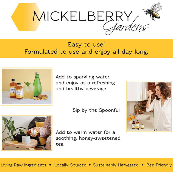 Ginger Honey Tonic — promotes healthy digestion