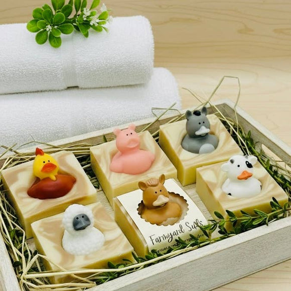 Farmyard Suds Handmade Novelty Soap Bar VEGAN COLD PROCESS