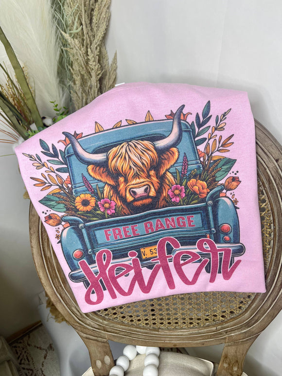 Free Range Heifer (Sublimation T-Shirt)