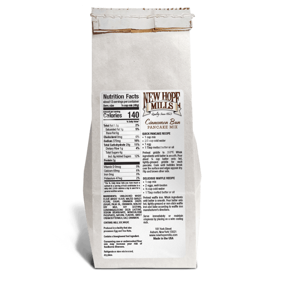 Cinnamon Bun Pancake Mix