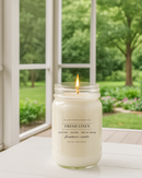 16 oz Farmhouse Jar Soy Candle | Seasonal & Classic Scents-5