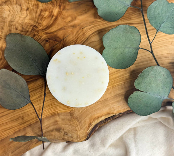 White Label Tallow Soap: Square / Blank / White Copal + Bergamot