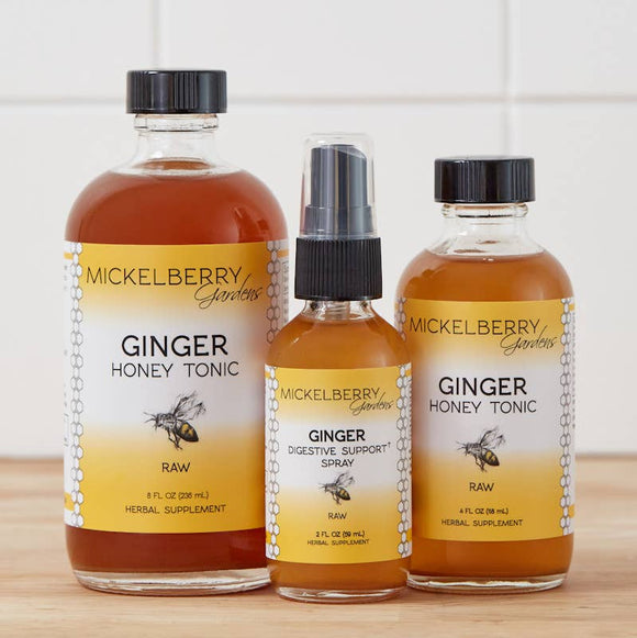 Ginger Honey Tonic — promotes healthy digestion