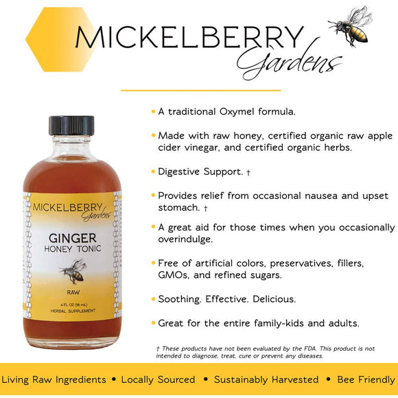 Ginger Honey Tonic — promotes healthy digestion