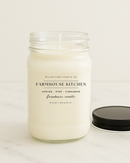 16 oz Farmhouse Jar Soy Candle | Seasonal & Classic Scents-1
