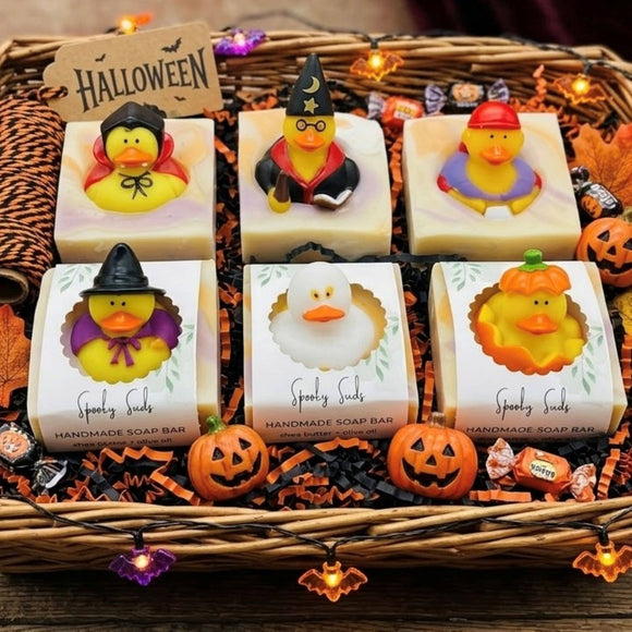 Halloween Spooky Suds Handmade Novelty Soap Bar Vegan